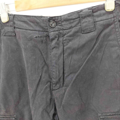 シーピーカンパニー C.P.COMPANY Black Stretch Sateen Cargo Pants メンズ EUR:46-48