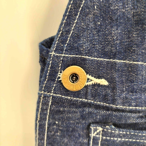 ティーシービージーンズ TCB JEANS BOSS OF THE CAT OVERALL デニム オーバーオール メンズ 40