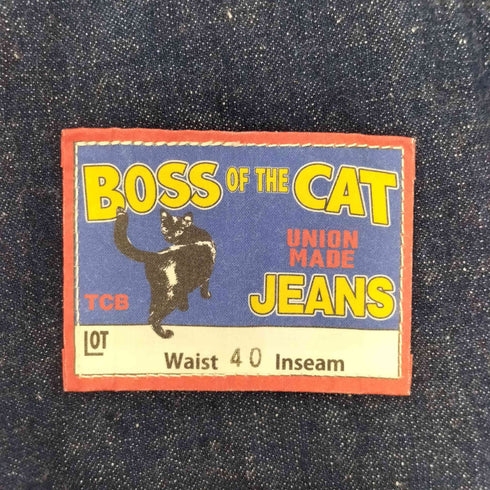 ティーシービージーンズ TCB JEANS BOSS OF THE CAT OVERALL デニム オーバーオール メンズ 40
