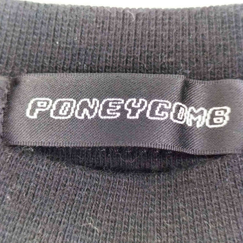 PONEYCOMB プリントクルーネックTシャツ メンズ JPN:L
