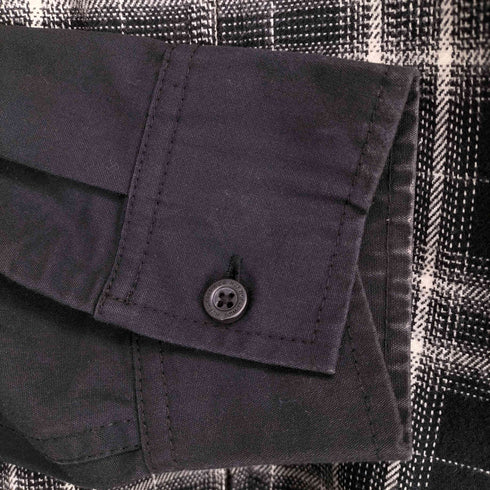 ハフ HUF ARBERDEEN ZIP FLANNEL メンズ JPN:L