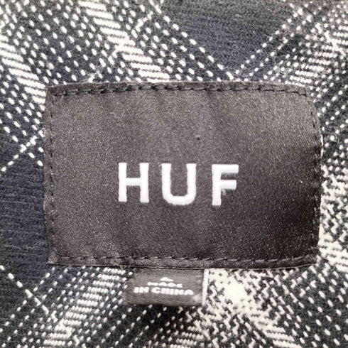 ハフ HUF ARBERDEEN ZIP FLANNEL メンズ JPN:L