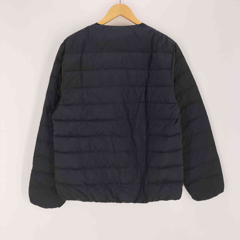 ムジルシリョウヒン 無印良品 軽量ダウン 帯電防止裏地 ノーカラージャケット メンズ JPN:XL