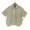 アトモスピンク ATMOS PINK enamel big shirt IVORY レディース FREE