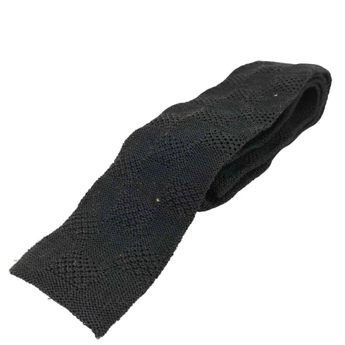 コムデギャルソンオム COMME des GARCONS HOMME 80s 金タグ リネンニットタイ メンズ