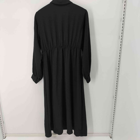 Apres jour mignon シワ加工 ロングワンピース 楊柳 レディース FREE