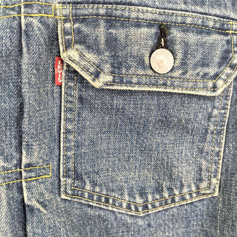 リーバイス Levis 復刻 ビッグE 刻印J02 2nd デニムジャケット メンズ