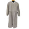 バンドカラーストライプシャツワンピース レディース JPN:XL