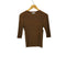 ビューティーアンドユースユナイテッドアローズ BEAUTY & YOUTH UNITED ARROWS メランジクルーネック5分袖 ニット レディース FREE