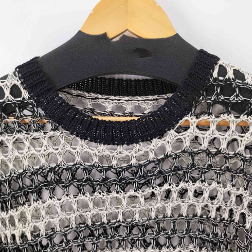 デイジー DAZY クロップドボーダーメッシュトップス レディース JPN:XL