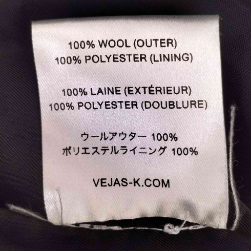 ベジャス VEJAS バックオープン 袖フリル ワンピース アシンメトリー レディース import:M