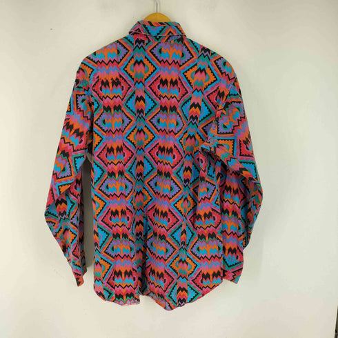 ラングラー Wrangler 90S MADE IN USA 総柄 L/S シャツ メンズ JPN:XL