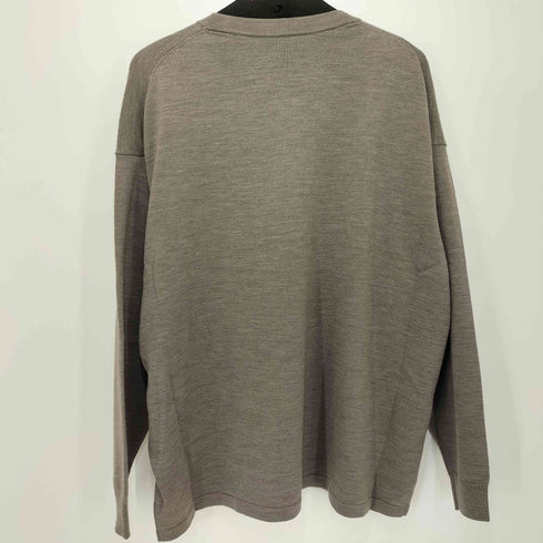 イズネス is-ness MERINO WOOL LONG SLEEVE T-SHIRT メンズ JPN:L