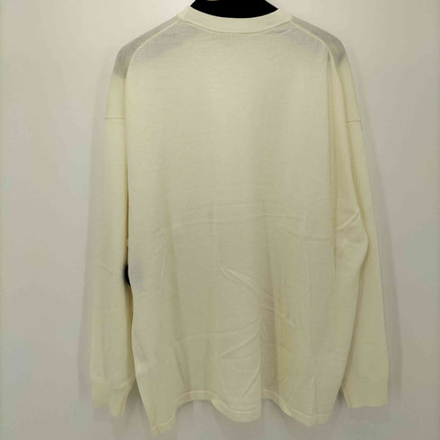 イズネス is-ness MERINO WOOL LONG SLEEVE T-SHIRT メンズ JPN:L
