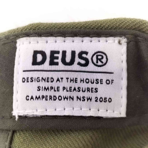デウス DEUS ハートワッペン6パネルキャップ バックスナップ メンズ