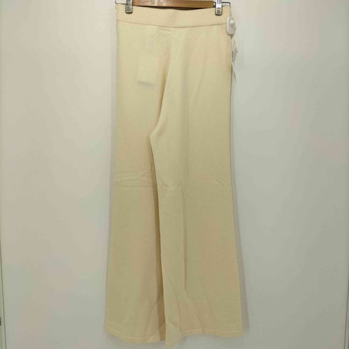 R’IAM PLAGE Washable WOOL カシミヤ混 ラムウールパンツ レディース JPN:38