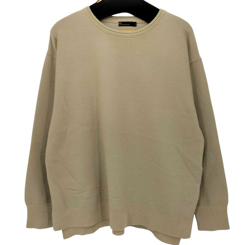 NCB neat caprice brand クルーネック ストレッチニット メンズ JPN:L
