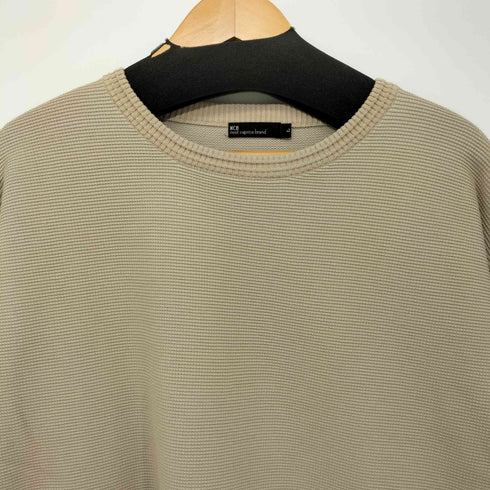 NCB neat caprice brand クルーネック ストレッチニット メンズ JPN:L