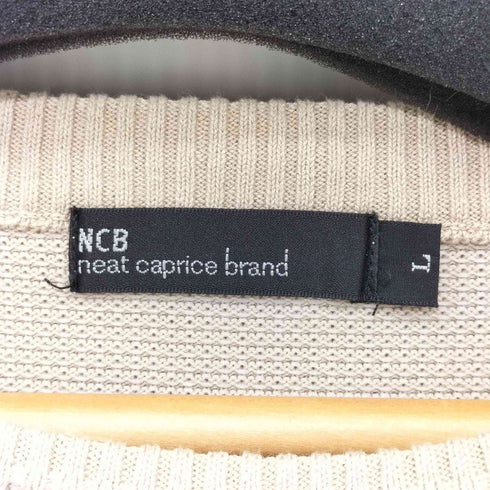 NCB neat caprice brand クルーネック ストレッチニット メンズ JPN:L