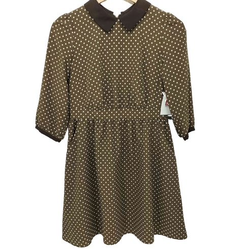 バーバリーブルーレーベル BURBERRY BLUE LABEL ドット柄ワンピース レディース 36
