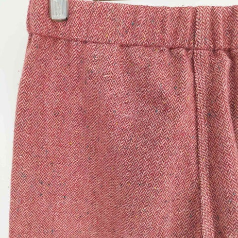 ワイルドシングス WILD THINGS ウール ネップ ヘリンボーン クロップド クライミングパンツ メンズ JPN:M