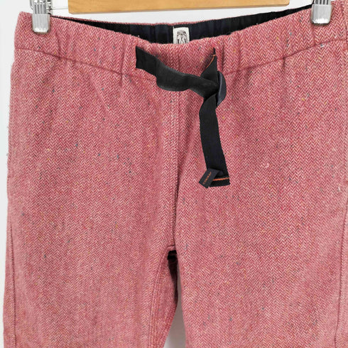 ワイルドシングス WILD THINGS ウール ネップ ヘリンボーン クロップド クライミングパンツ メンズ JPN:M