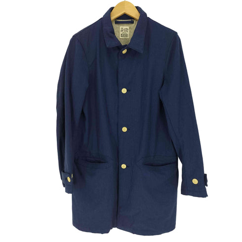 シュペリオールレイバー THE SUPERIOR LABOR ナイロン 混 ウール ワーク ショップコート メンズ JPN:1