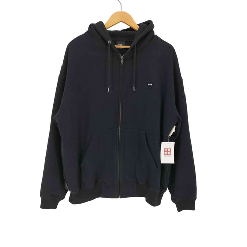 ハフ HUF ミニボックスロゴ ジップパーカー メンズ JPN:M