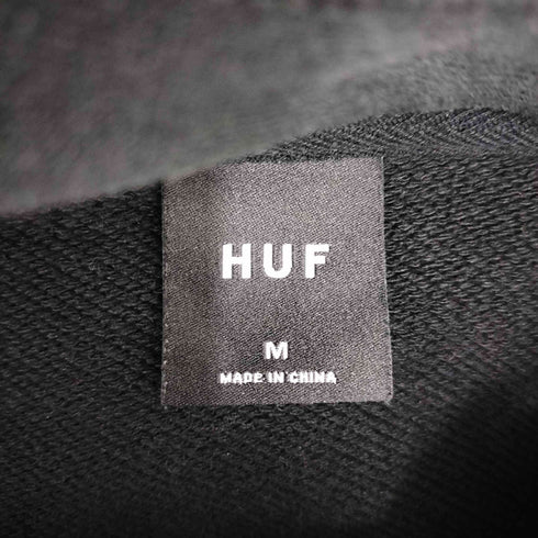 ハフ HUF ミニボックスロゴ ジップパーカー メンズ JPN:M