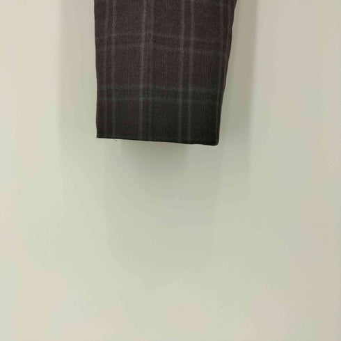 タケオキクチ TAKEO KIKUCHI LORO PIANA SUPER 130s WOOL チェック柄 ロロピアーナ ウール スラックス メンズ JPN:2