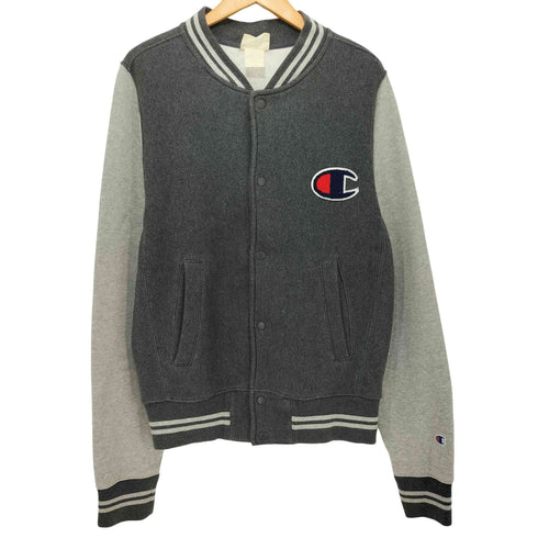 チャンピオン Champion REVERSE WEAVE ロゴ刺繍 裏起毛 ジャケット ブルゾン メンズ SMALL