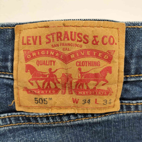 リーバイス Levis 505 ジッパーフライ ストレートデニムパンツ メンズ 34x34
