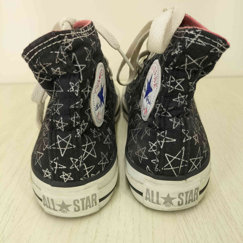 コンバースオールスター CONVERSE ALLSTAR Shinystars Hi black / silver レディース 24cm