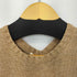 ピエールカルダン pierre cardin コットン混 レーヨン フロント花模様 ノースリーブ ニットワンピース レディース import:M