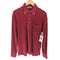 THANE 70s MADE IN HONGKONG 片ポケ パイルL/Sポロシャツ 襟芯 メンズ import:M