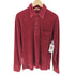 THANE 70s MADE IN HONGKONG 片ポケ パイルL/Sポロシャツ 襟芯 メンズ import:M