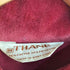 THANE 70s MADE IN HONGKONG 片ポケ パイルL/Sポロシャツ 襟芯 メンズ import:M