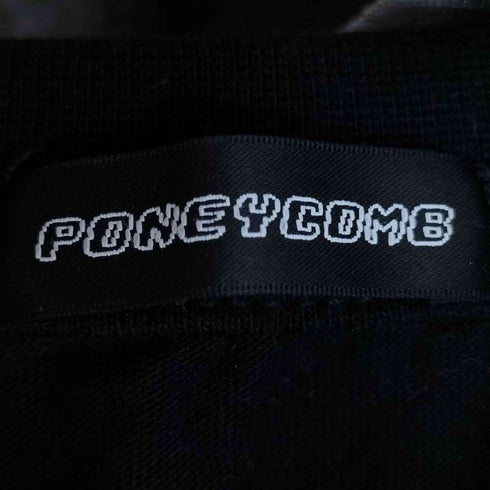 PONEYCOMB プリントクルーネックTシャツ メンズ JPN:XL