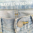 ベイフロー BAYFLOW リペアテーパードデニムパンツ メンズ JPN:3