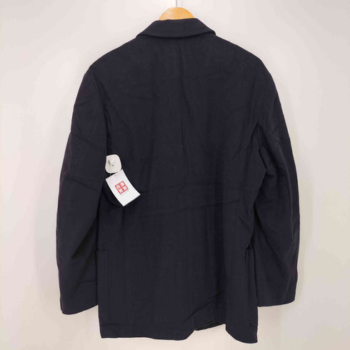 バーニーズニューヨーク BARNEYS NEWYORK イタリア製 3Bカシミヤ混背抜きテーラードジャケット メンズ 48