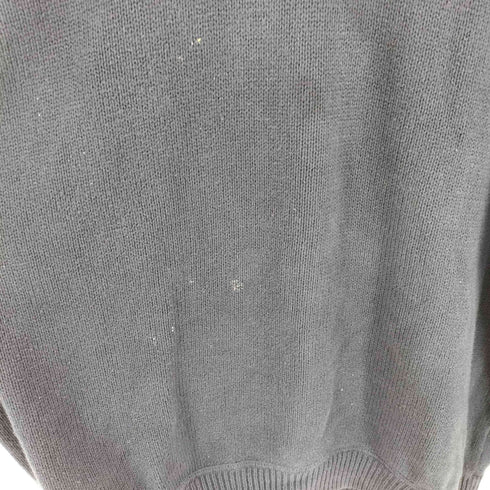 エディーバウアー Eddie Bauer 90s 白タグ 前ガゼット コットンニット メンズ import:XL