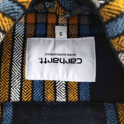 カーハートワークインプログレス Carhartt WIP 23AW L/S HAWKINS SHIRT ホーキンス ヘビーツイル チェック シャツ メンズ JPN:S