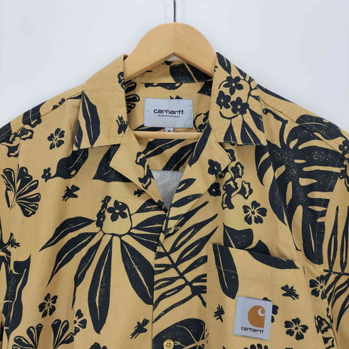 カーハートワークインプログレス Carhartt WIP S/S WOODBLOCK SHIRT メンズ JPN:M