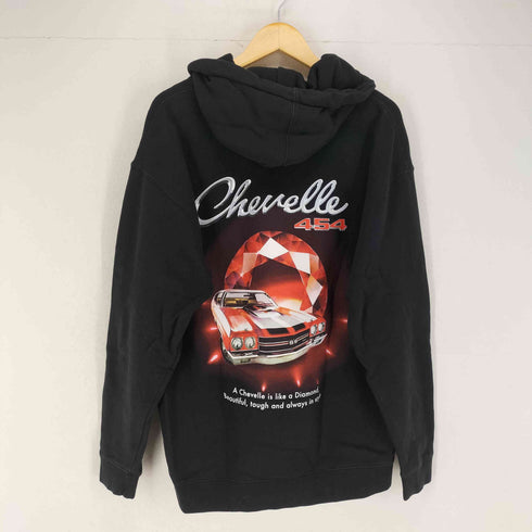 DIAMOND SUPPLY 両面プリントプルオーバーパーカー メンズ JPN:L