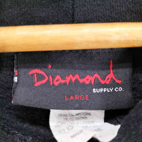 DIAMOND SUPPLY 両面プリントプルオーバーパーカー メンズ JPN:L
