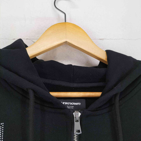 アンノウンロンドン UNKNOWN LONDON クロスライトストーンジップアップパーカー メンズ JPN:M