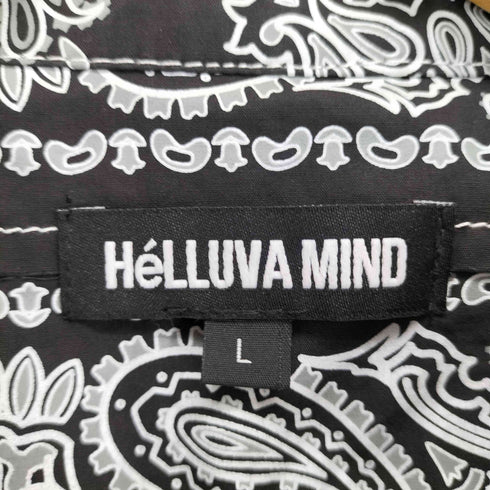 HELLUVA MIND ペイズリー柄L/Sシャツ メンズ JPN:L
