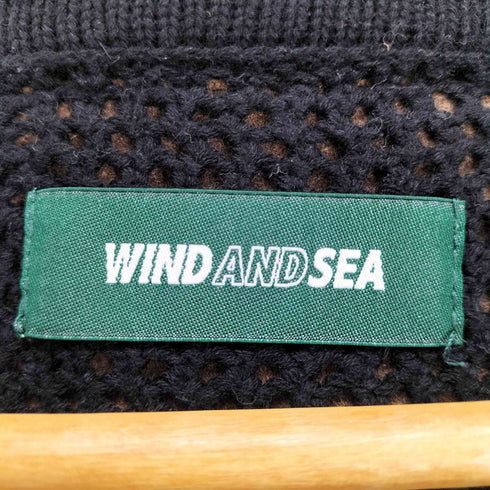 ウィンダンシー WIND AND SEA 24SS MESH KNIT POLO メンズ JPN:XL