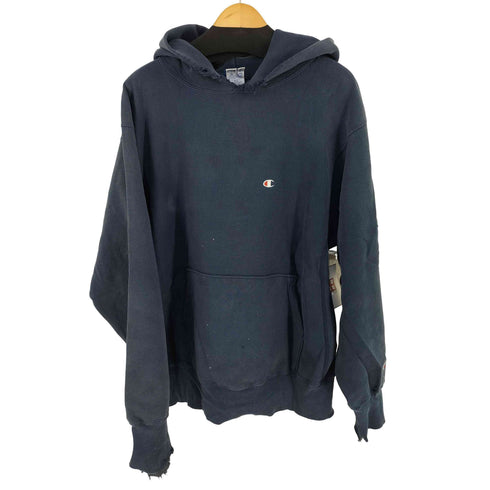 チャンピオン Champion REVERSE WEAVE 刺繍タグ 目あり プルオーバーパーカー メンズ JPN:L