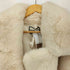 YU QIAN NIAN Rabbit Faux Eco-Fur Coat ラビットフェイクエコファーコート レディース